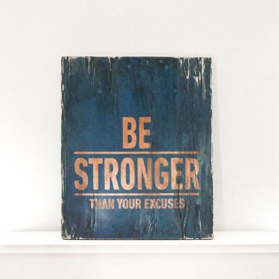 Be stronger